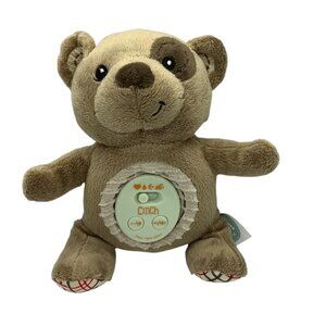 Cinch By Dex L.A. Baby Brown Plush Bear Sound Soother Machine 9” Sleep Aid WORKS